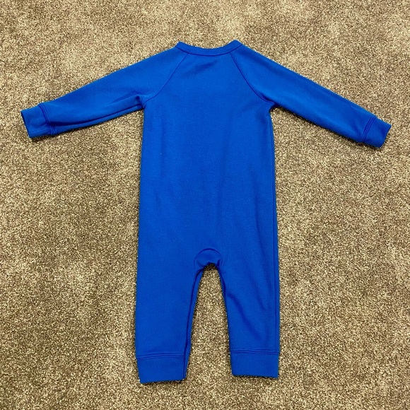 L.L. Bean Wicked Warm Onepiece Baselayer in Cobalt Blue - Size 12-18 Months - Picture 2 of 4